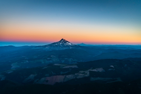 Portland: Flugbesichtigungstour Mount HoodFlugbesichtigungstour Mount Hood