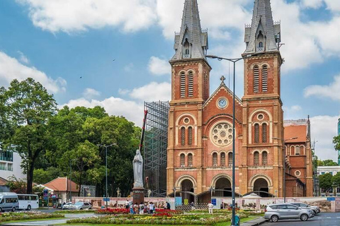 Private Saigon Highlights Tour by Car – Flexible Half Day Private Tour Ho Chi Minh City Half-Day