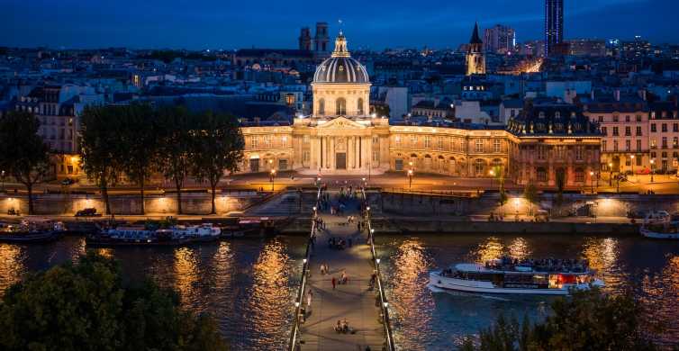 Paris: Romantic Sunset Cruise + Montmartre Self-Guided Tour