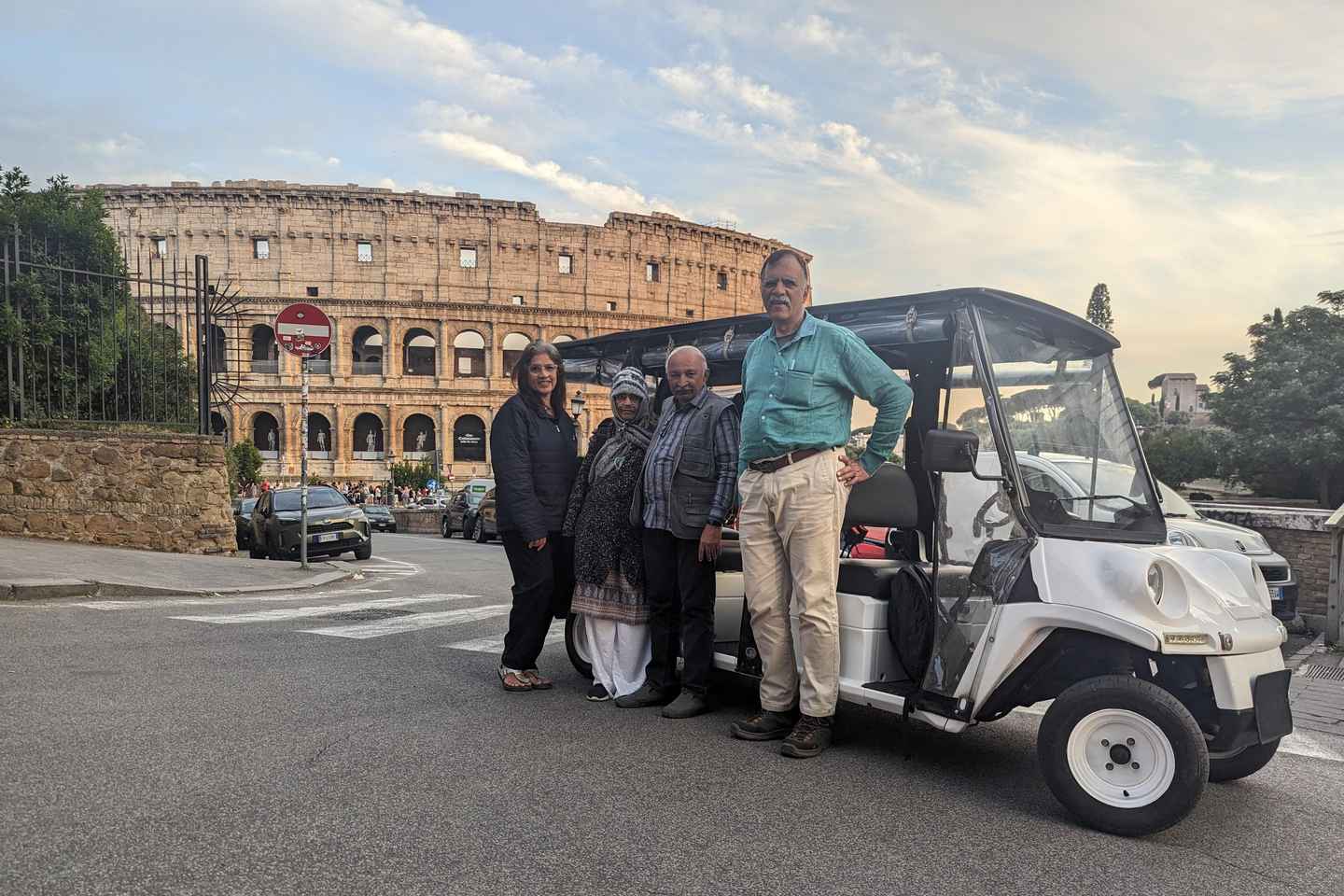 로마: 호텔 픽업 포함 프라이빗 골프 카트 투어