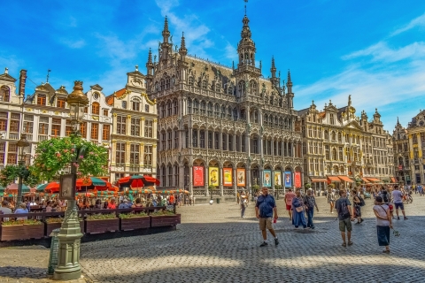 Bruxelles : visite "Grand City Tour" en busVisite de groupe en espagnol/anglais/français