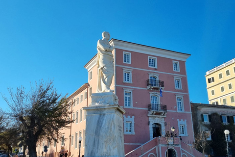 Corfu: Visita aos edifícios históricos e às grandes personalidadesVisita em alemão