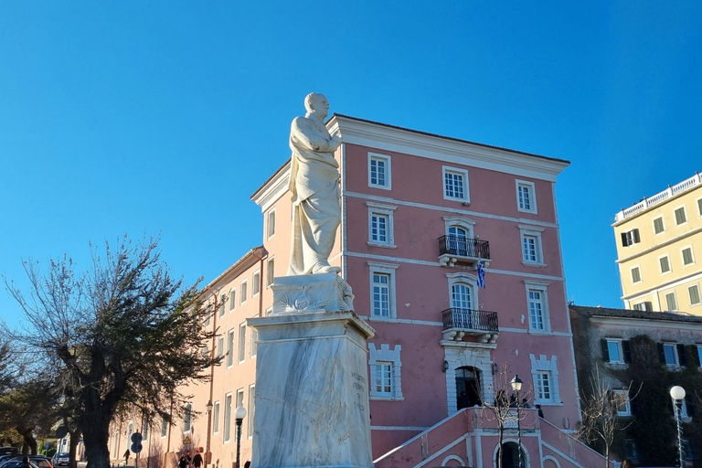 Corfu: Historische Gebouwen en Grote Persoonlijkheden TourTour in het Engels