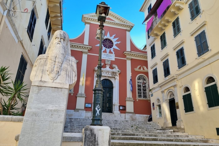 Corfu: rondleiding door historische gebouwen en grote persoonlijkhedenRondleiding in het Duits
