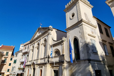 Corfu: Visita aos edifícios históricos e às grandes personalidadesVisita em alemão