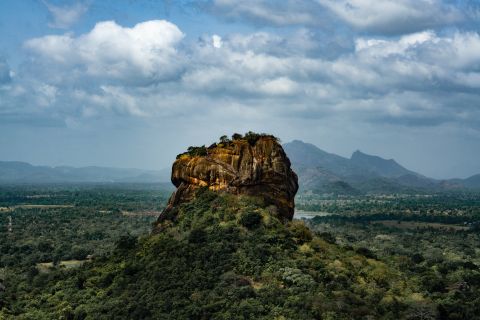 Sigiriya rock, golden temple, wildlife safari: Sri Lanka