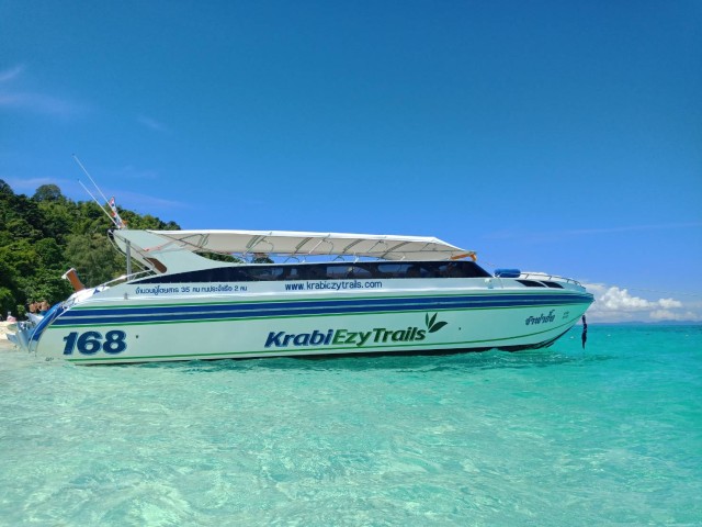 Krabi: Phi Phi Early Bird & 4 Island by Speedboat with Lunch