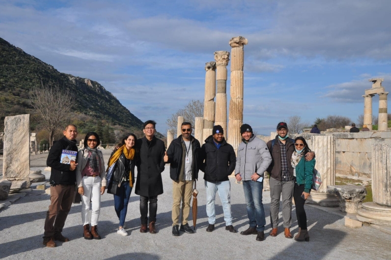 Depuis Kusadasi ou Selcuk : Excursion d'une journée à Éphèse avec déjeunerAu départ de Selcuk : Journée complète d'excursion en petit groupe à Ephèse