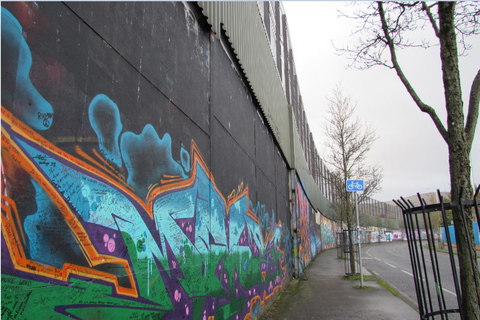 Belfast: Murals Taxi TourTour with City Center Pickup and Drop-Off