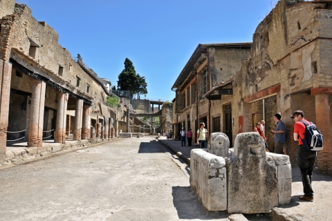 Von Sorrento aus: Tagesausflug nach Pompeji & Herculaneum mit Mittagessen