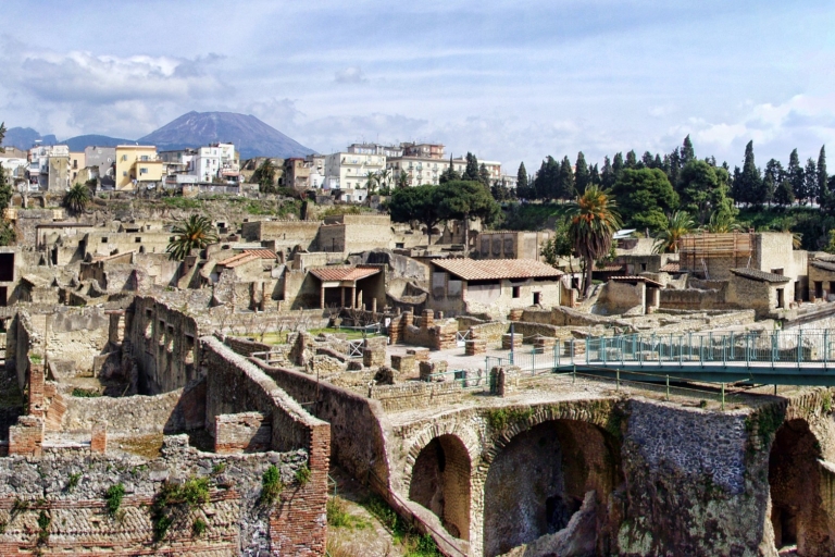 Z Sorrento: jednodniowa wycieczka do Pompejów i Herkulanum z lunchem