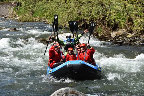 Rafting i floden Noce i Val di Sole