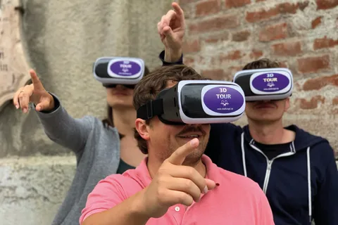 Monaco di Baviera: Tour a piedi della città vecchia 3D VR Tour in TEDESCO