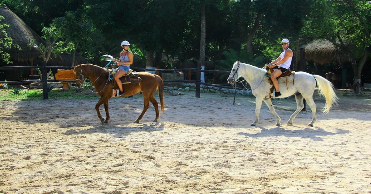 Riviera Maya Horseback Riding at Rancho Bonanza GetYourGuide