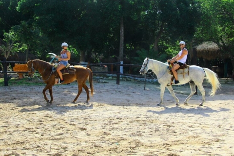 Riviera Maya: paardrijden bij Rancho BonanzaOphalen van Cancun