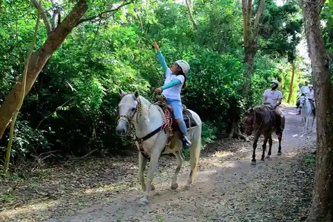 Riviera Maya: paardrijden bij Rancho Bonanza