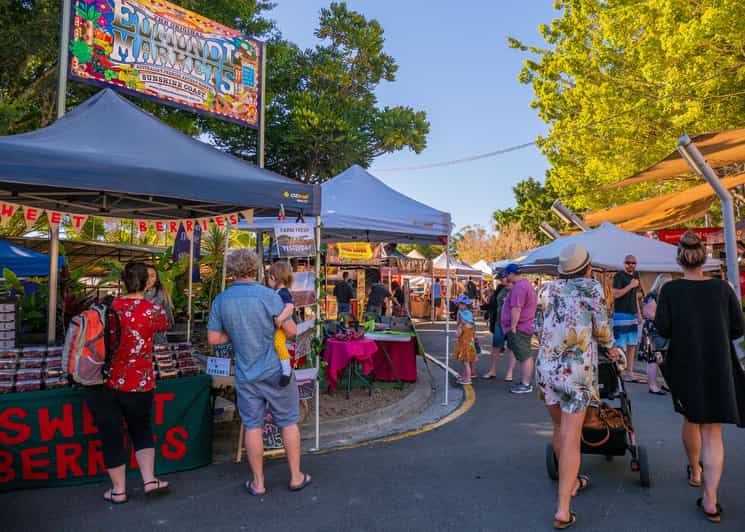 Sunshine Coast & Noosa Bustransfer zu den Eumundi Märkten GetYourGuide