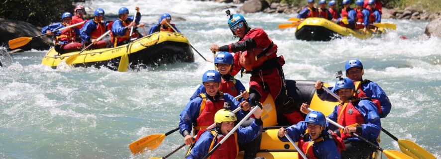 Val di Sole: Rafting for families on First River in Europe