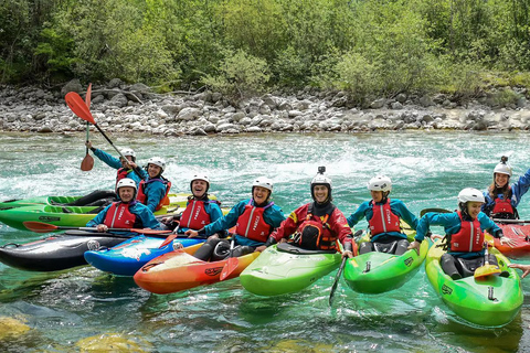 Bovec: Soča River Kayak Tour with Guide KAYAK COURSE