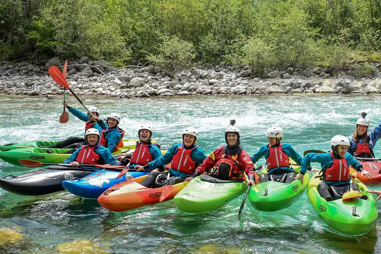 Bovec: Soča River Kayak Tour with Guide KAYAK COURSE
