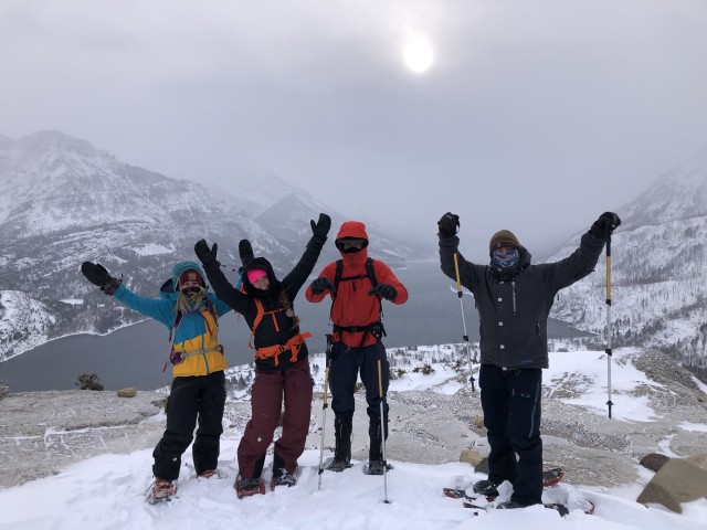 Visit Waterton: Winter Wonderland Guided Hike with Special Gift in Glacier National Park