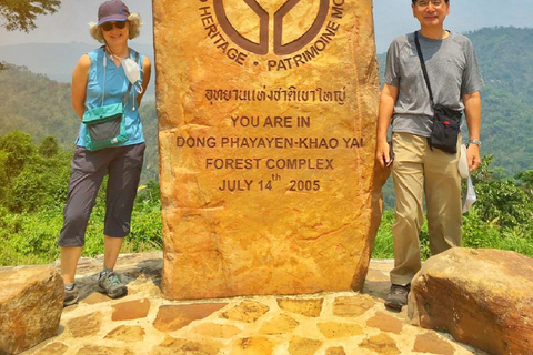 Bangkok: visite d'une journée du parc national de Khao YaiVisite partagée avec point de rencontre