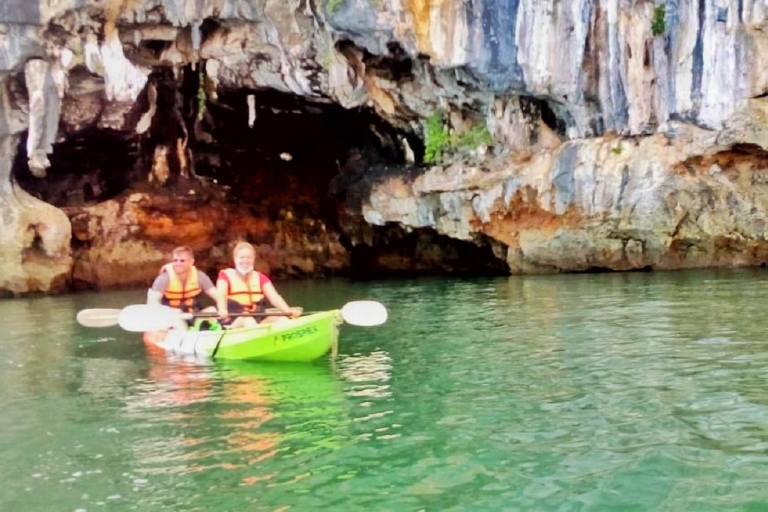 Krabi: randonnée privée dans la montagne Dragon Crest, VTT et kayak