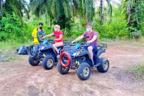 Krabi: Private Drachenkamm-Bergwanderung, ATV & Kajakfahren