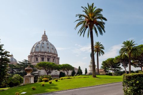Rome : Jardins du Vatican et visite guidée de Saint-Pierre