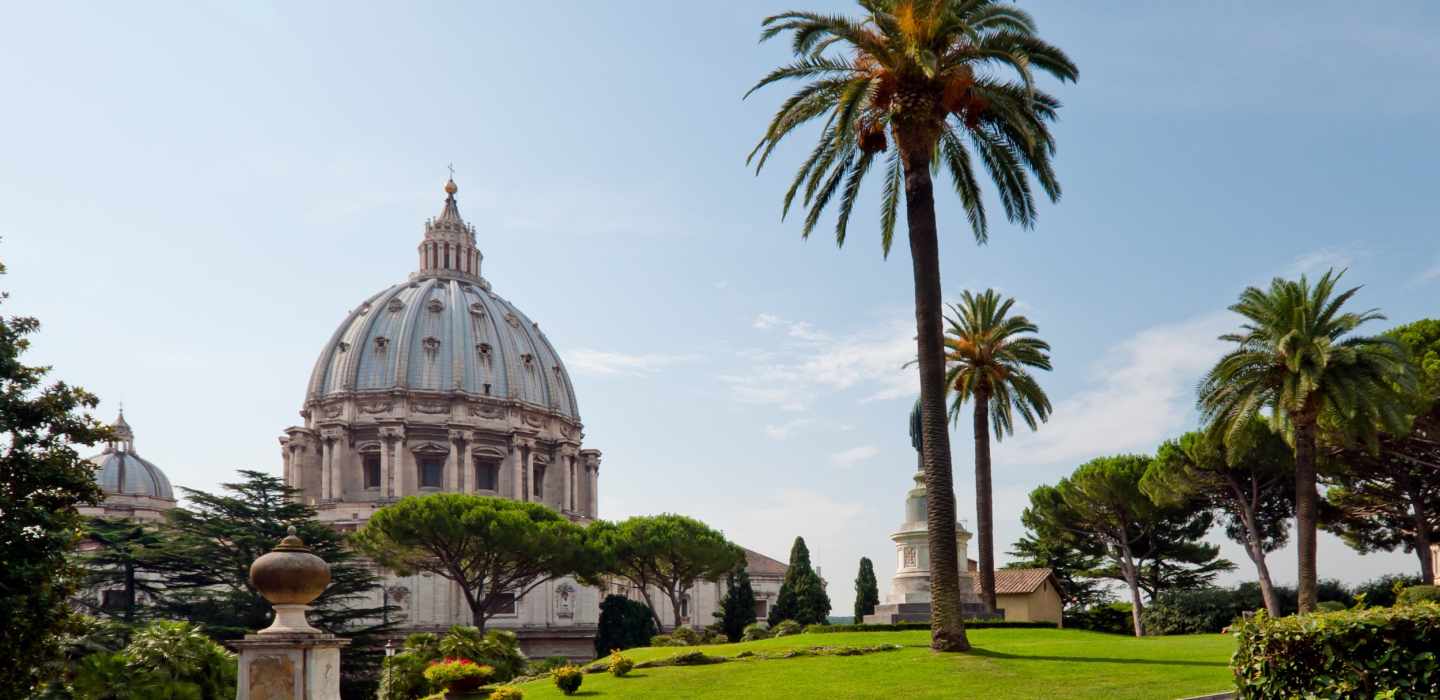 Rom: Vatikanische Gärten & Führung durch den Petersdom