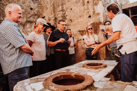 Napels: rondleiding Herculaneum met archeoloog + voorrangRondleiding Herculaneum met archeoloog + voorrang Italiaans