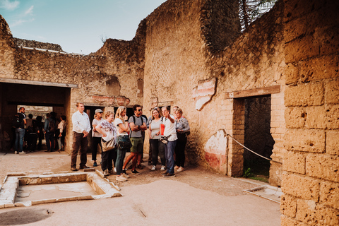 Napels: rondleiding Herculaneum met archeoloog + voorrangRondleiding Herculaneum met archeoloog + voorrang Italiaans