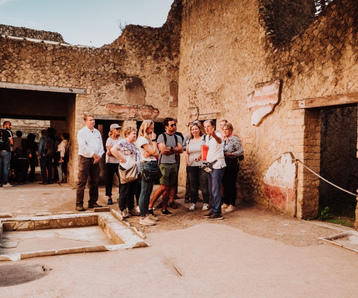 Naples : visite coupe-file de Herculanum avec guide archéologue