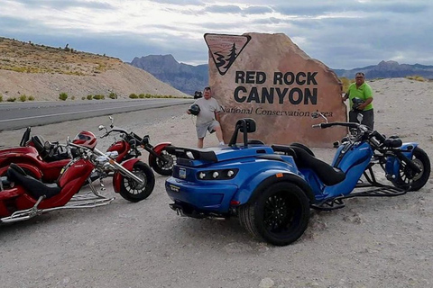 Las Vegas: Trike-Tour durch den Red Rock Canyon und den Las Vegas Strip