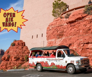 Sedona: Open-Air Van Tour with a Local Guide and 6 Stops