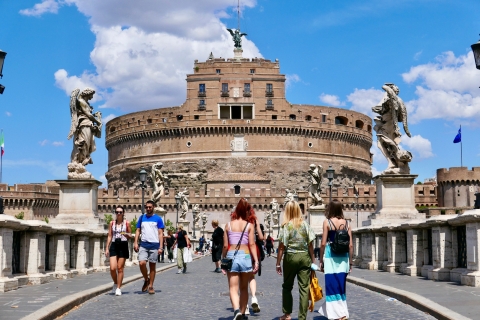 Roma: tour privado sin colas del Castel Sant'Angelogira en portugués