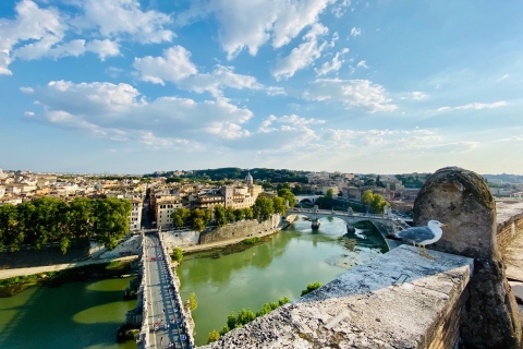 Rome : visite privée coupe-file du château Saint-AngeVisite en espagnol