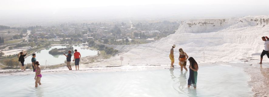 From Istanbul: Pamukkale and Hierapolis Day Trip with Flight
