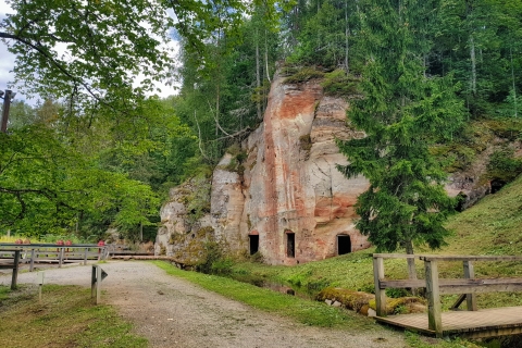 From Riga: Gauja National Park Hiking & Sightseeing Trip Shared tour