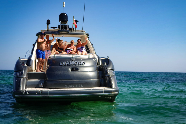 Vilamoura: Custom Private Yacht Cruise with Drinks & Bites Full-Day Cruise