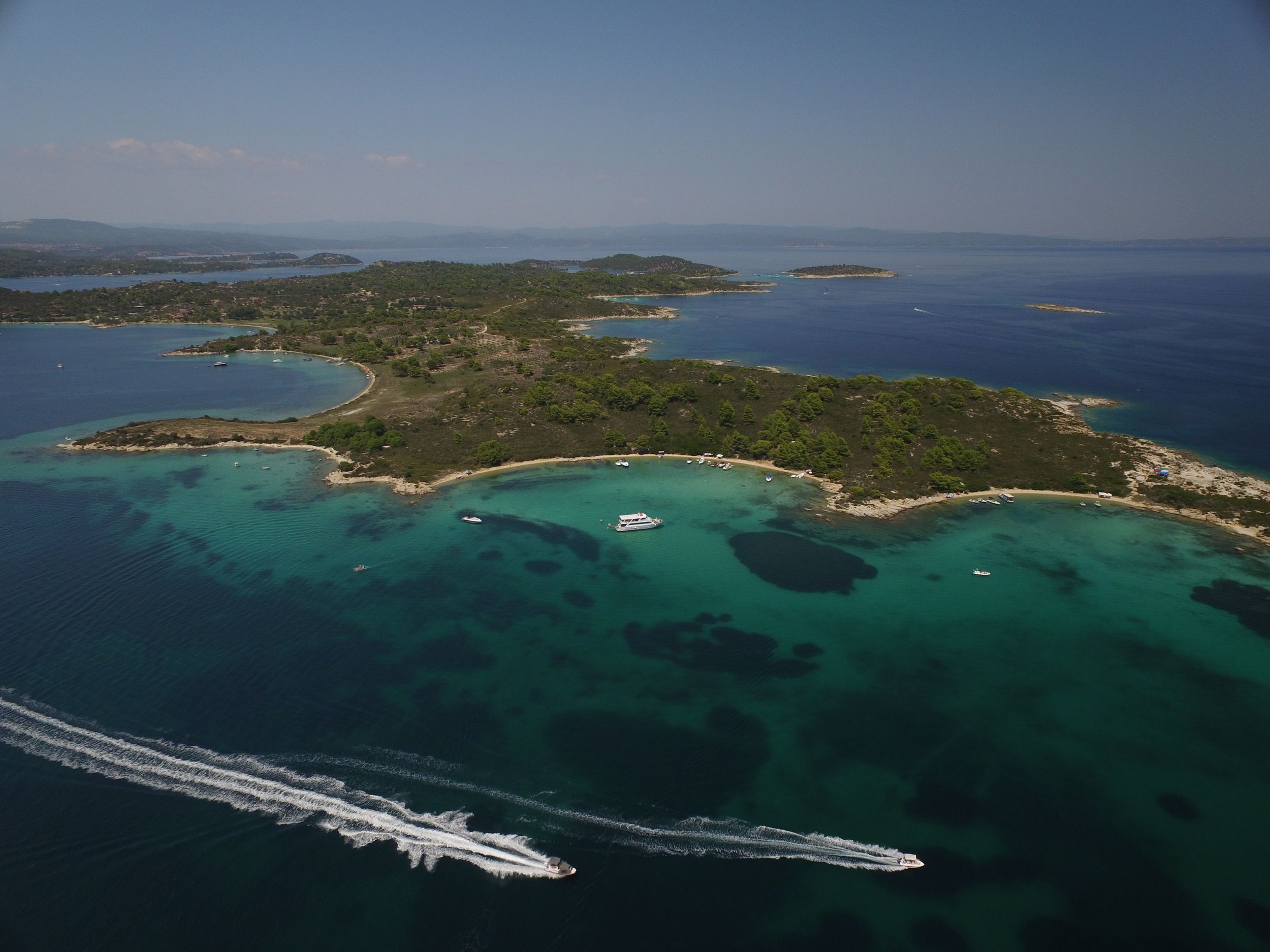 Chalkidiki: Blaue Lagune & Ammouliani Insel-Bootsfahrt & Mittagessen
