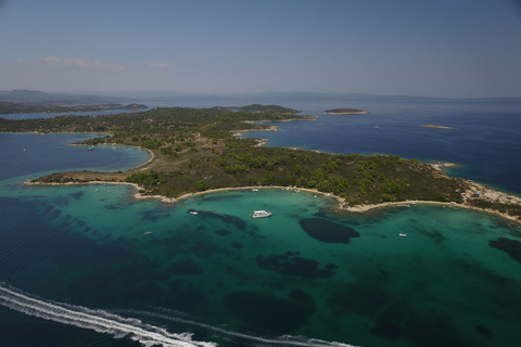 Chalkidiki: Blue Lagoon & Ammouliani Island Cruise & Lunch Chalkidiki: Lunch Cruise to Blue Lagoon & Vourvourou's Islet