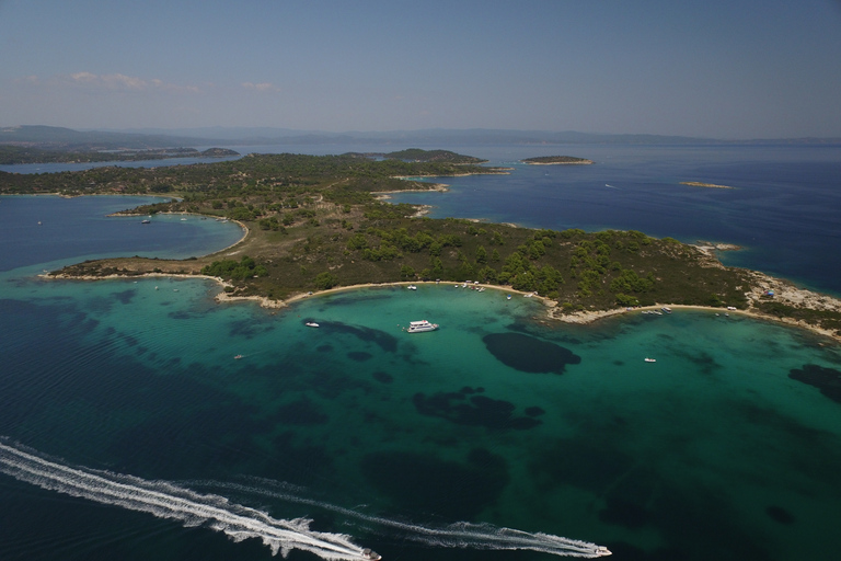 Chalkidiki: Blue Lagoon & Ammouliani Island Cruise & Lunch Chalkidiki: Lunch Cruise to Blue Lagoon & Vourvourou's Islet