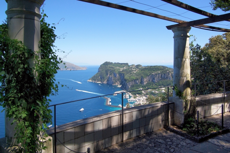 Sorrento: Capri, Anacapri & Villa San Michele draagvleugelboottour