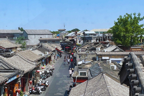 Beijing:Hutong rickshaw ride,Shichahai,Bell and Drum Towers Bell and Drum Towers E-ticket Booking Service