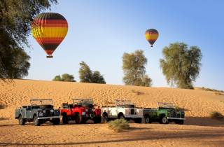 Dubai: Heißluftballonfahrt mit ATV, Kamelritt & Frühstück