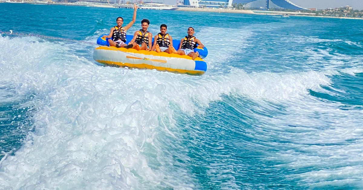 Dubaj: Dętki łodzią Motorową Wokół Burj Al Arab | GetYourGuide