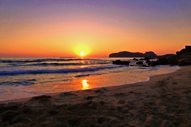 Z Chanii: prywatna wycieczka o zachodzie słońca na plażę Falasarna?