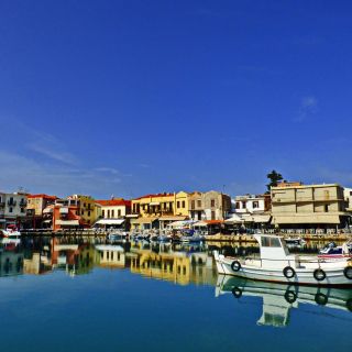 From Chania: Rethymno City & Lake Kournas Private Day Tour