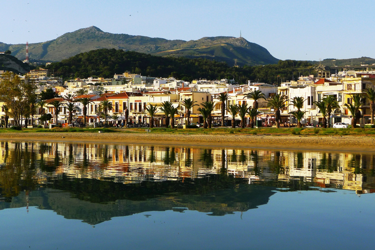 De La Canée: visite privée d'une journée de la ville de Réthymnon et du lac Kournas